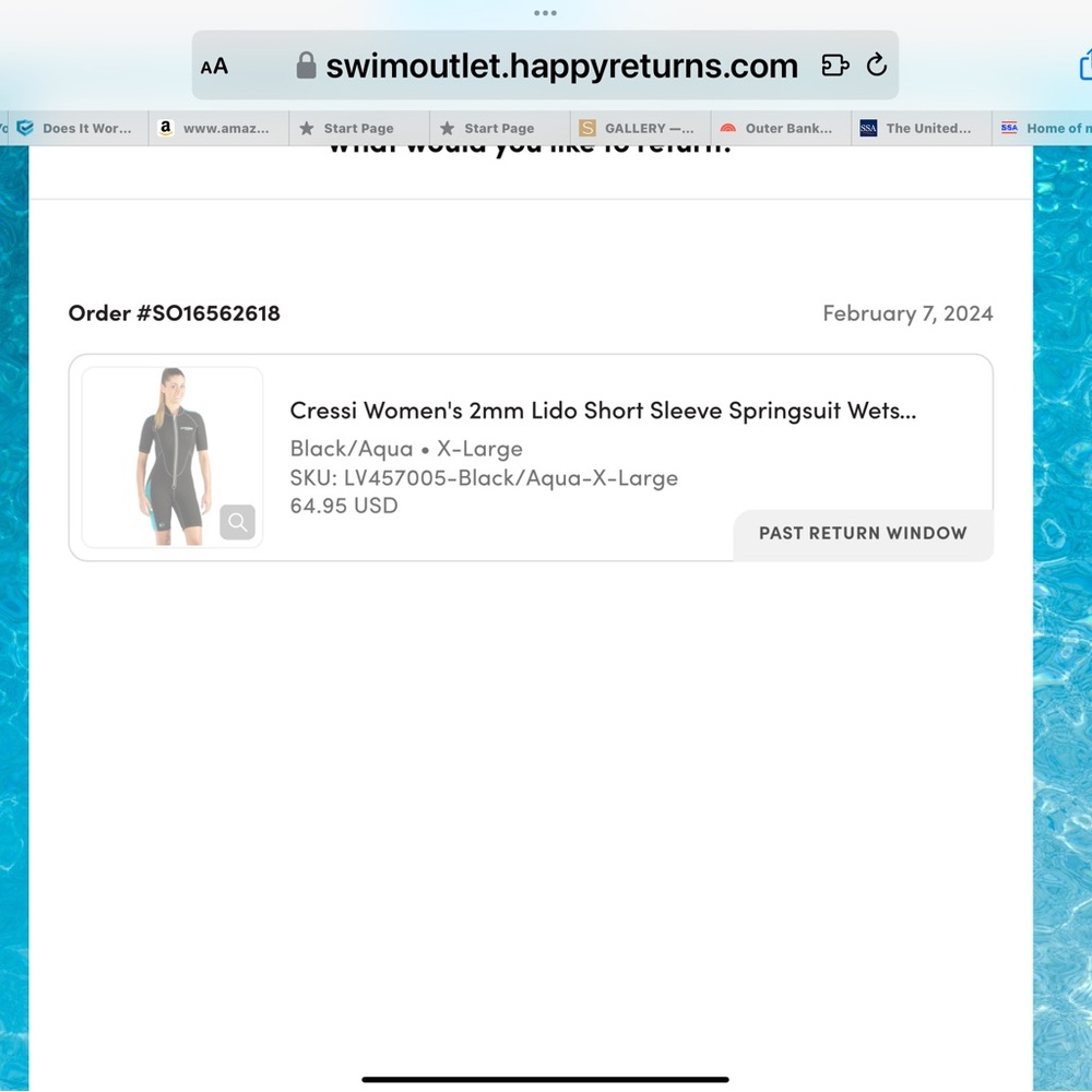 NWT Lightweight wetsuit. Brand new! - Picture 7 of 7